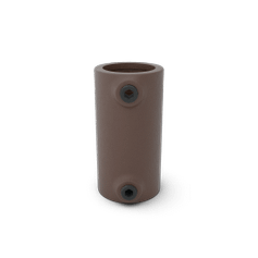 Buiskoppeling Koppelstuk - vintage bruin-B / 26,9 mm